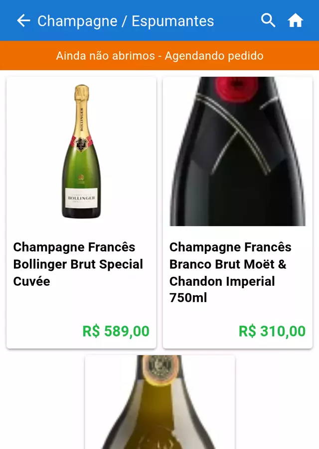 Cardápio digital de tabacaria no Gomanda — produtos com foto e preço (Adega do Bairro)